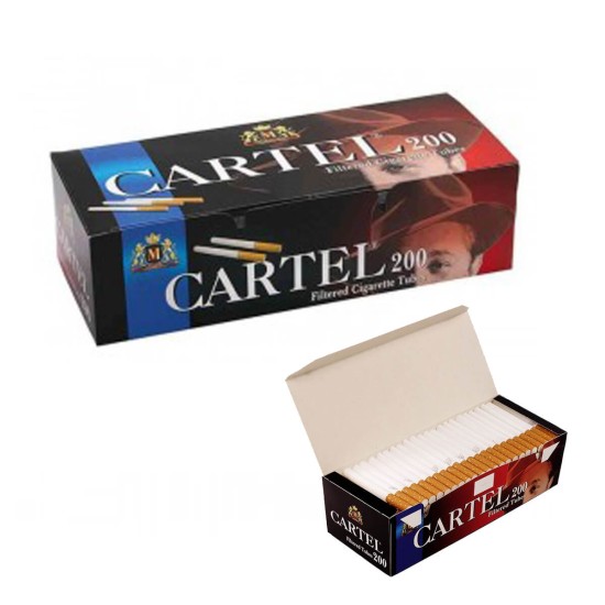 10011 Cartel Τσιγαροσωλήνας 200τμχ (50τμχ/κιβ)