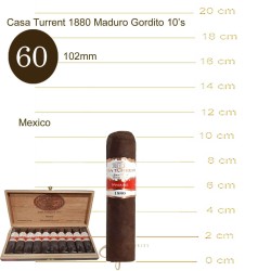Casa Turrent 1880 Maduro Gordito 10s