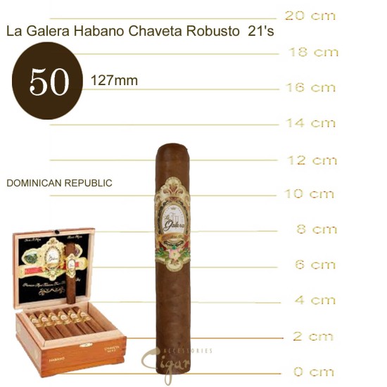 La Galera Habano Chaveta Robusto 21s
