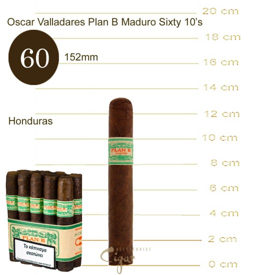 Oscar Valladares Plan B Maduro Sixty 10s