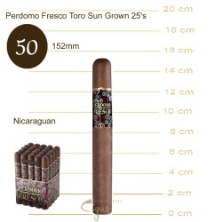 Perdomo Fresco Toro Sun Grown 25s