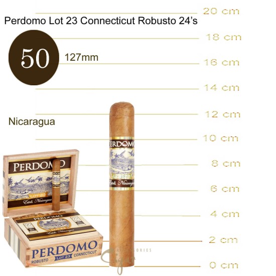 Perdomo Lot 23 Connecticut Robusto 24s
