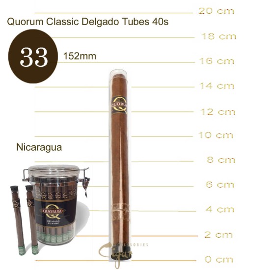 Quorum Classic Delgado Tubes 40s