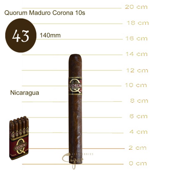 Quorum Maduro Corona 10s