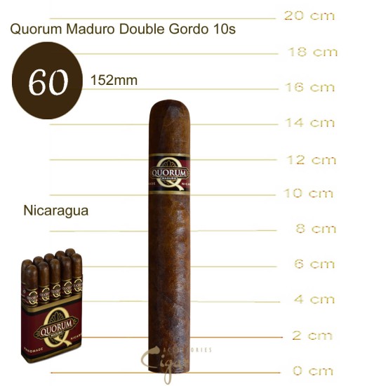 Quorum Maduro Double Gordo 10s