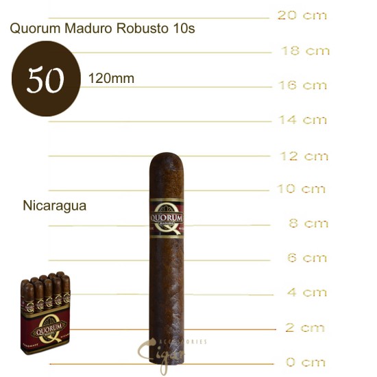 Quorum Maduro Robusto 10s