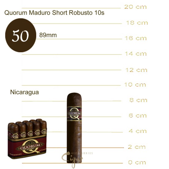 Quorum Maduro Short Robusto 10s