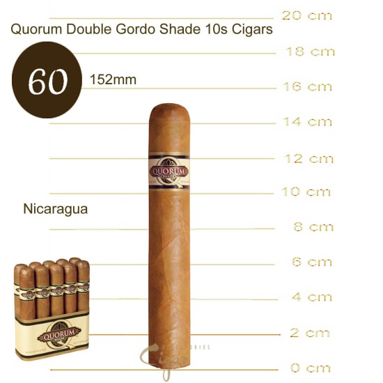 Quorum Shade Double Gordo 10s