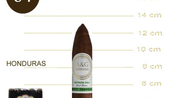 Recluse R64 Cigaraccessories | A&G Box Patron R64 Petit Torpedos 25's