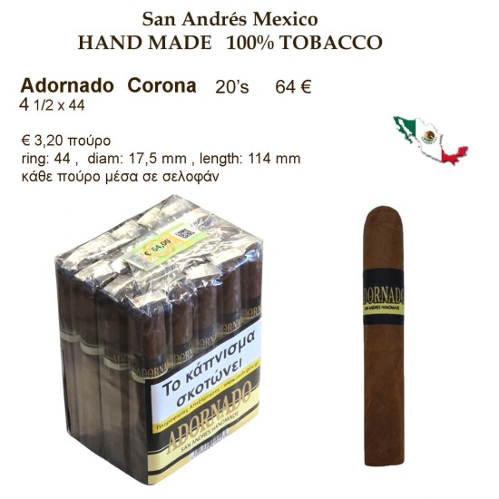 Adornado Corona 20s