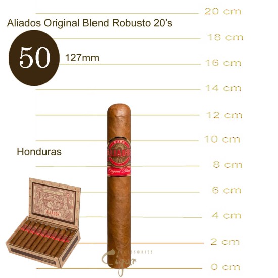Aliados Original Blend Robusto 20s