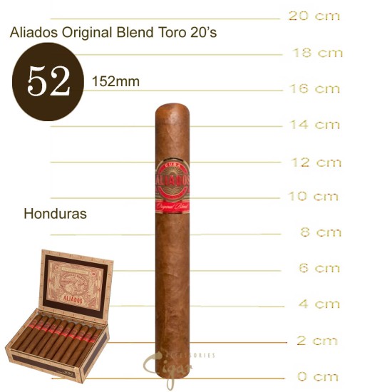Aliados Original Blend Toro 20s
