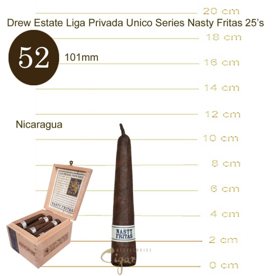 L. Privada Unico Serie Nasty Fritas 25s