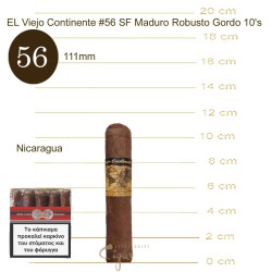 EL Viejo Continente #56 Maduro Robustum