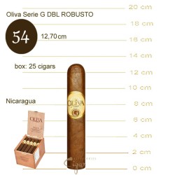 Oliva Serie G DBL Robusto 5X54 25s