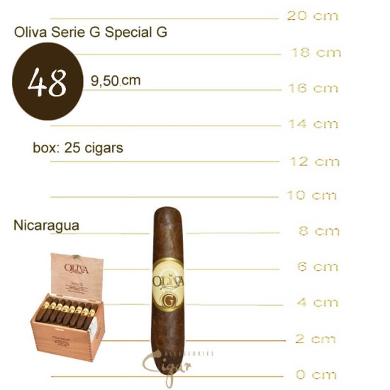 Oliva Serie G Special G 3.75X48 25s