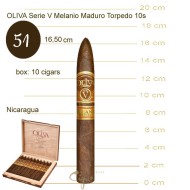 Oliva Serie V Melanio Maduro Torpedo 10s