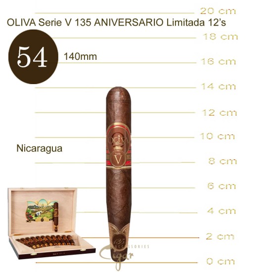 Oliva Serie V 135 Aniversario Limitada 12s