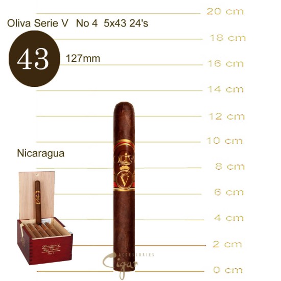 Oliva Serie V No 4 5x43 24's