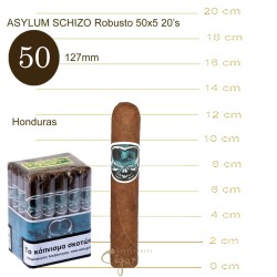 Asylum Schizo Robusto 50x5 20s