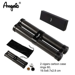 812011 Angelo Carbon Πουροθήκη 2 Θέσεων R60