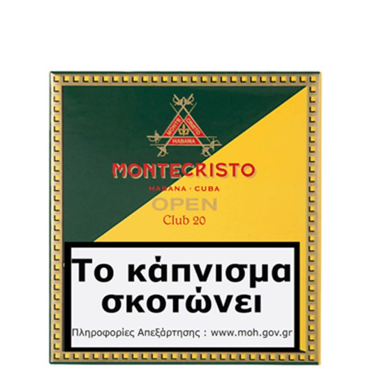 Montecristo Open Club 20s