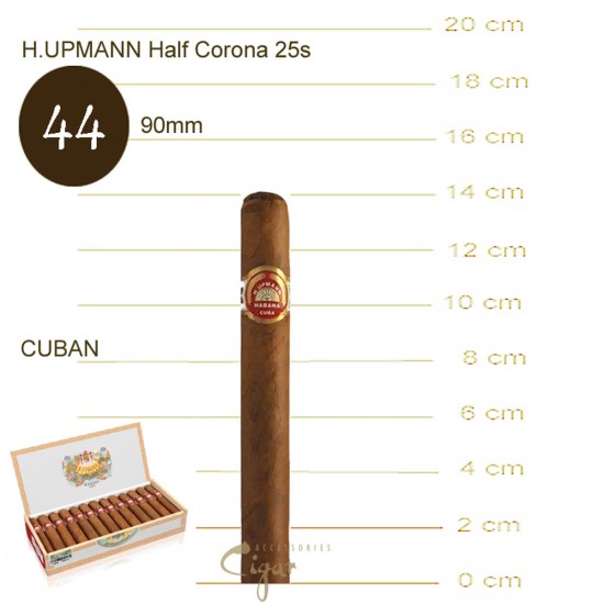 H.Upmann Half Corona 25s