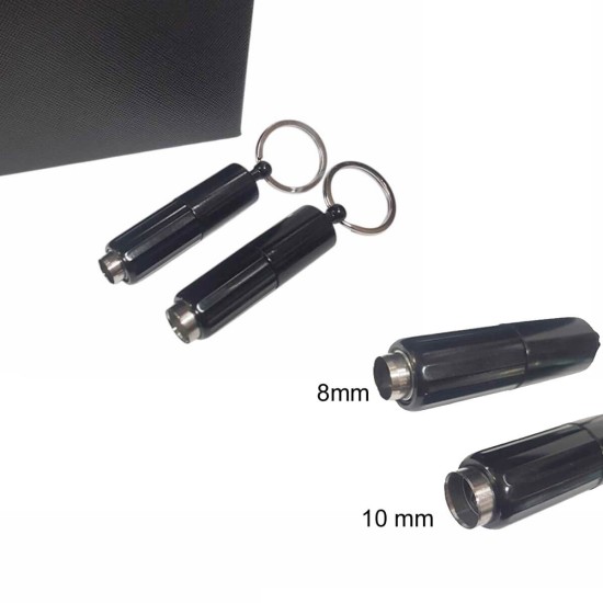 2013-BL Μεταλλικός Bullet Κόφτης Μαύρος 2 Μεγέθη