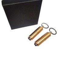 2013-G Metal Bullet Cigar Cutter Gold 2 Size
