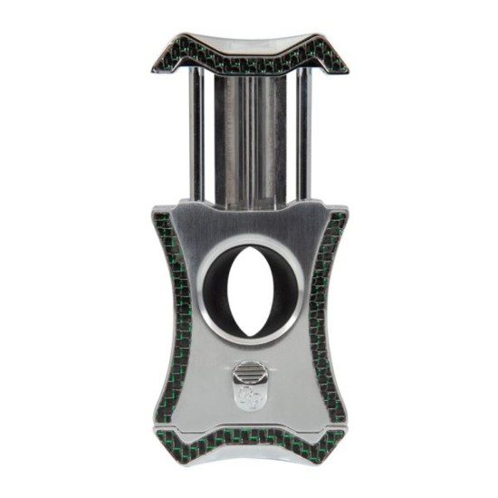 RP-3300013 Πουροκόφτης Viper Rocky Patel V-Cut Carbon Ασημί-Πράσινος 60R