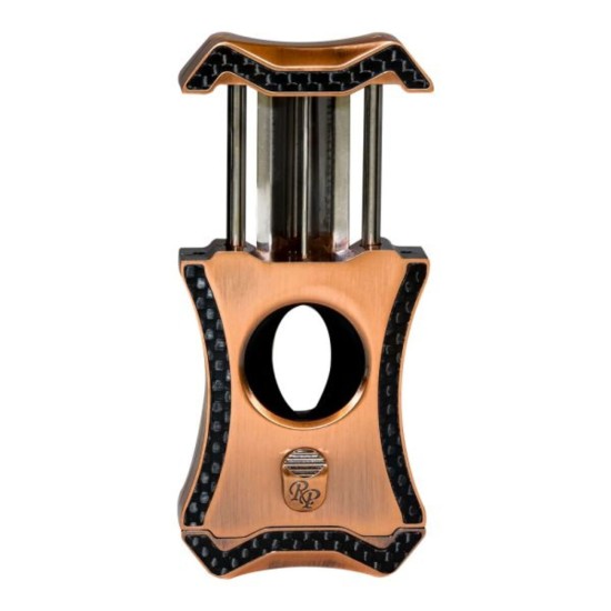 RP-3300018 Πουροκόφτης Viper Rocky Patel V-Cut Carbon Χρυσός-Μαύρος 60R
