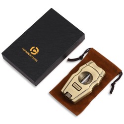 HAN-006-G Hannicook Πουροκόφτης V-Cut και Bullet Χρυσός