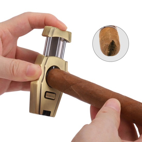 HAN-006-G Hannicook Πουροκόφτης V-Cut και Bullet Χρυσός