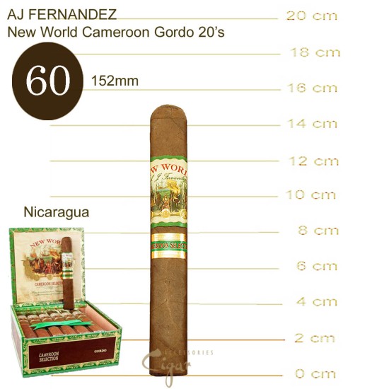 AJ Fernandez New World Cameroon Gordo 20's