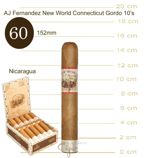 AJ Fernandez New World Connecticut Gordo 10s