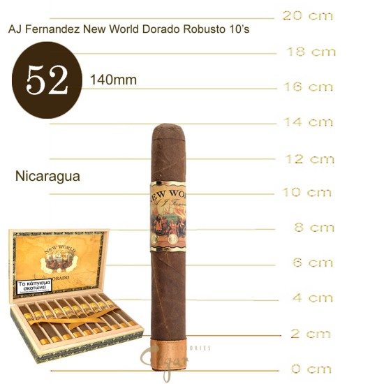 AJ Fernandez New World Dorado Robusto 10s