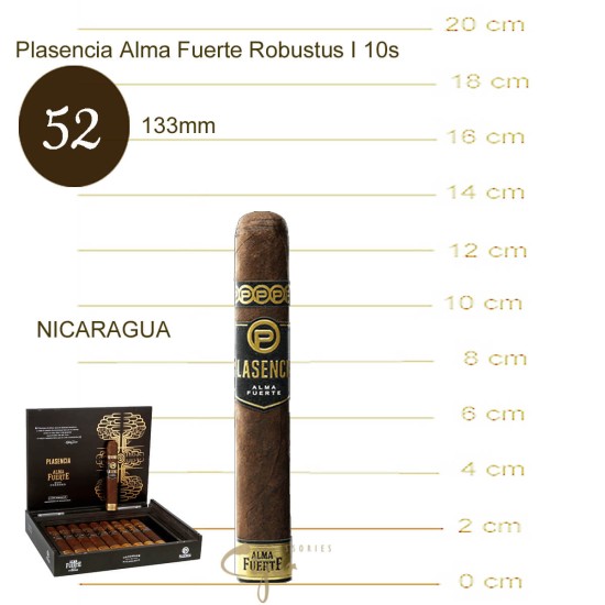Plasencia Robustus I Alma Fuerte 10's