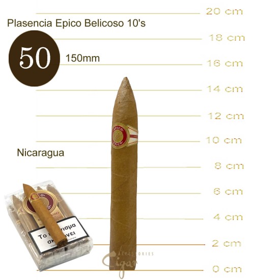 Plasencia Epico Belicoso 10s