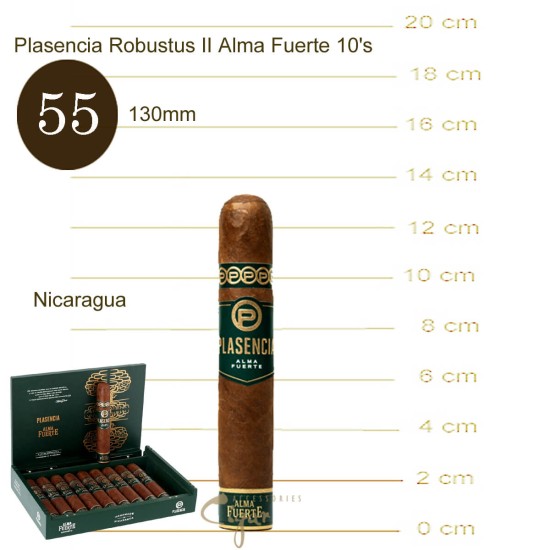 Plasencia Robustus II Alma Fuerte 10's