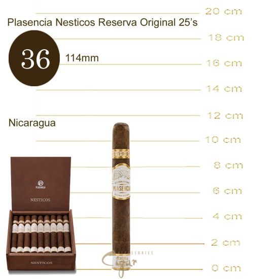 Plasencia Nesticos Reserva Original 25s