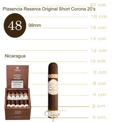 Plasencia Reserva Original Short Corona 20s