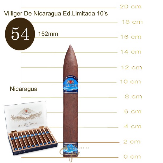 Villiger De Nicaragua Ed.Limitada 10s