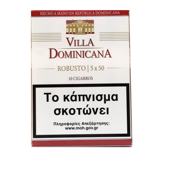 Villa Dominicana Robusto 10's