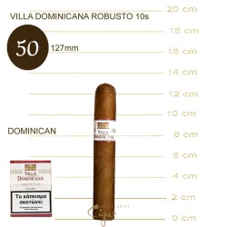 Villa Dominicana Robusto 10's