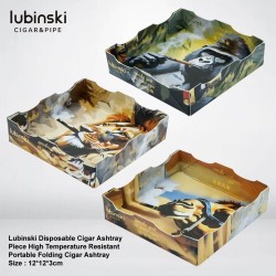 LB-20036 Lubinski Χάρτινο Σταχτοδοχείο Πούρου 6τμχ/συσκ.