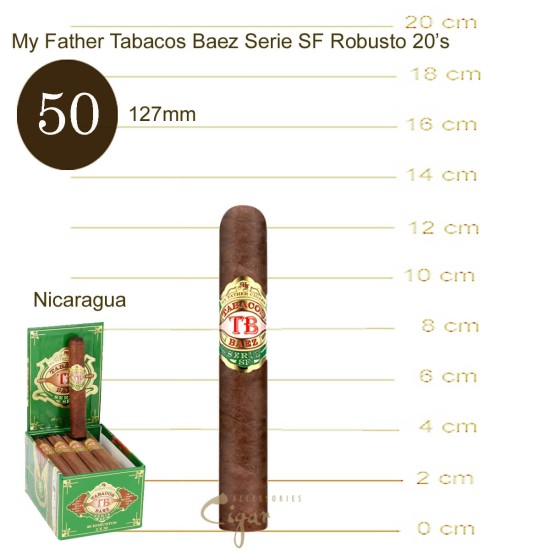 My Father Tabacos Baez Serie SF Robusto 20s
