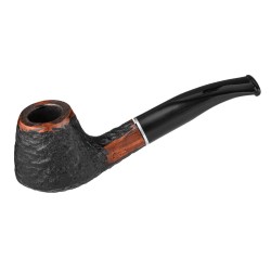 300120 Angelo Πίπα Κάπνου Μαύρη Σκαλιστή 9mm