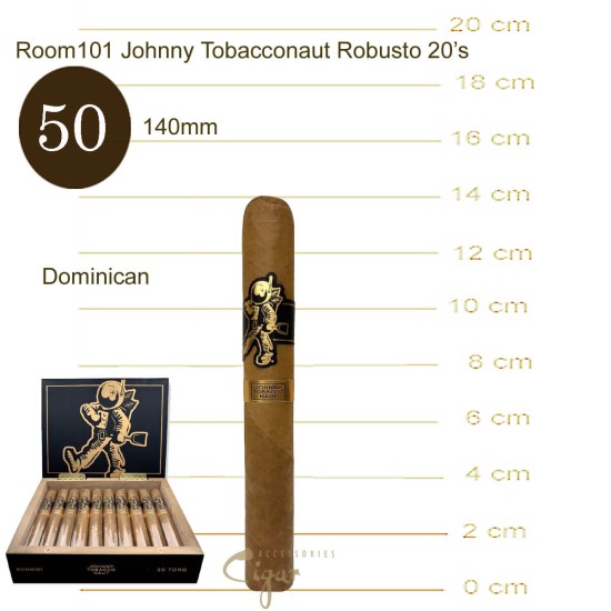 Room101 Johnny Tobacconaut Robusto 20’s