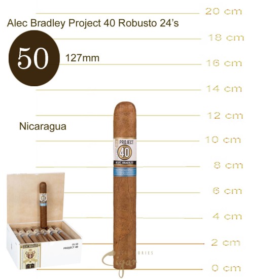 Alec Bradley Project 40 Robusto 24s