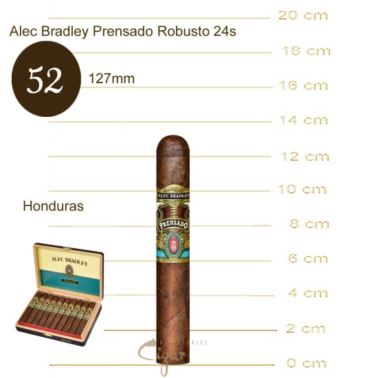 Alec Bradley Presando Robusto 50X5  24s